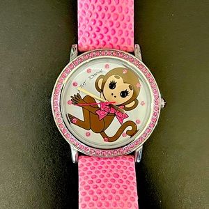 Betsey Johnson monkey watch 💕